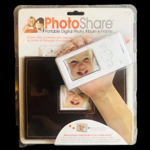 New Sealed PHOTOCO PhotoShare Portable Digital Photo Album & Frame NIP B5